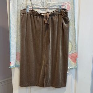 NWT  Supply Co. Brown Skirt